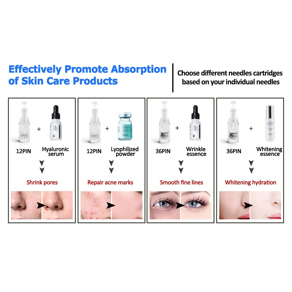 Dr. Pen Ultima A6 Microneedle Derma Pen Electric Wireless+17PCS