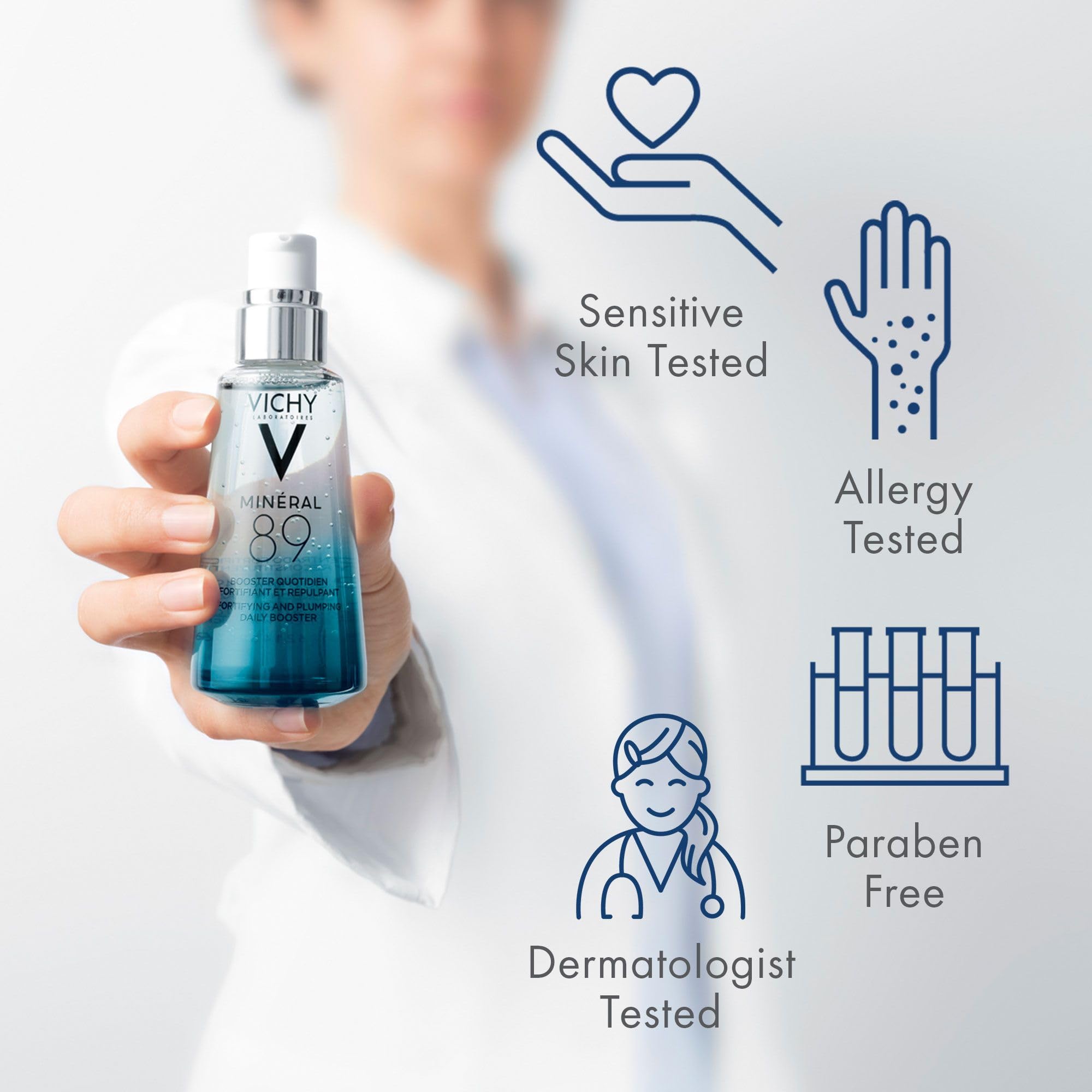 Vichy MINERAL 89 Fortifying And Plumping Daily Booster 50ml