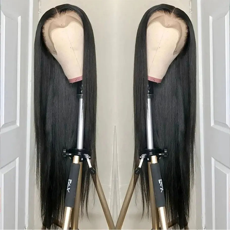 (18 inches) 360 Full HD Lace Frontal Wig Bone Straight Transparent Lace Front Wigs Human Hair Lace Closure Wig