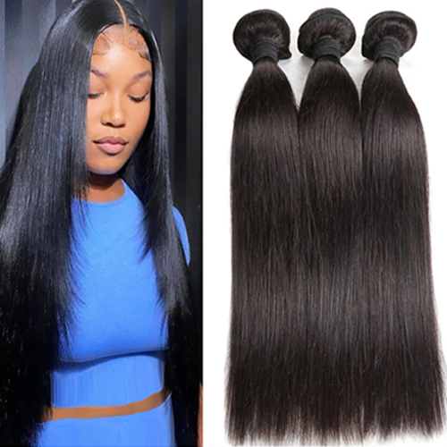 (1PC 12inches) Tissage Straight Hair Bundles Natural Human Woman Hair Brazilian Weave 10A Human Hair Extensions
