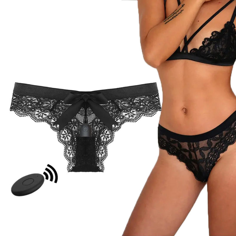 Lace Wearable Panty Mini Vibrator Bullet Head 10 Frequency Wireless Remote Control Vibration Jumping Egg USB Sex GL Masturbation Sex Toys Fetish Anal Plug