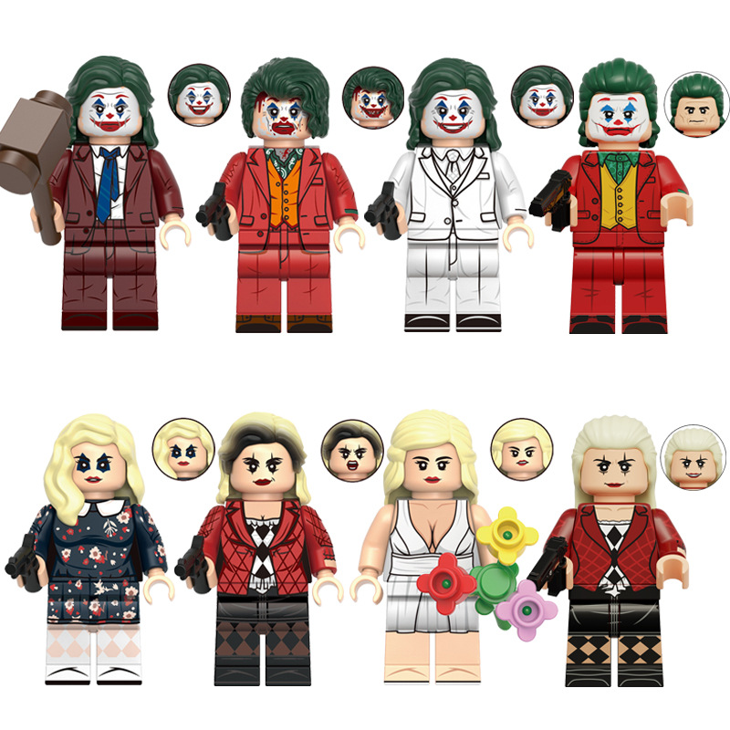 (Style A) Superheroes Action Mini Figures Clown Building Blocks Marvel Cinematic Universe Collection Series Toys for Kids Party Supplies
