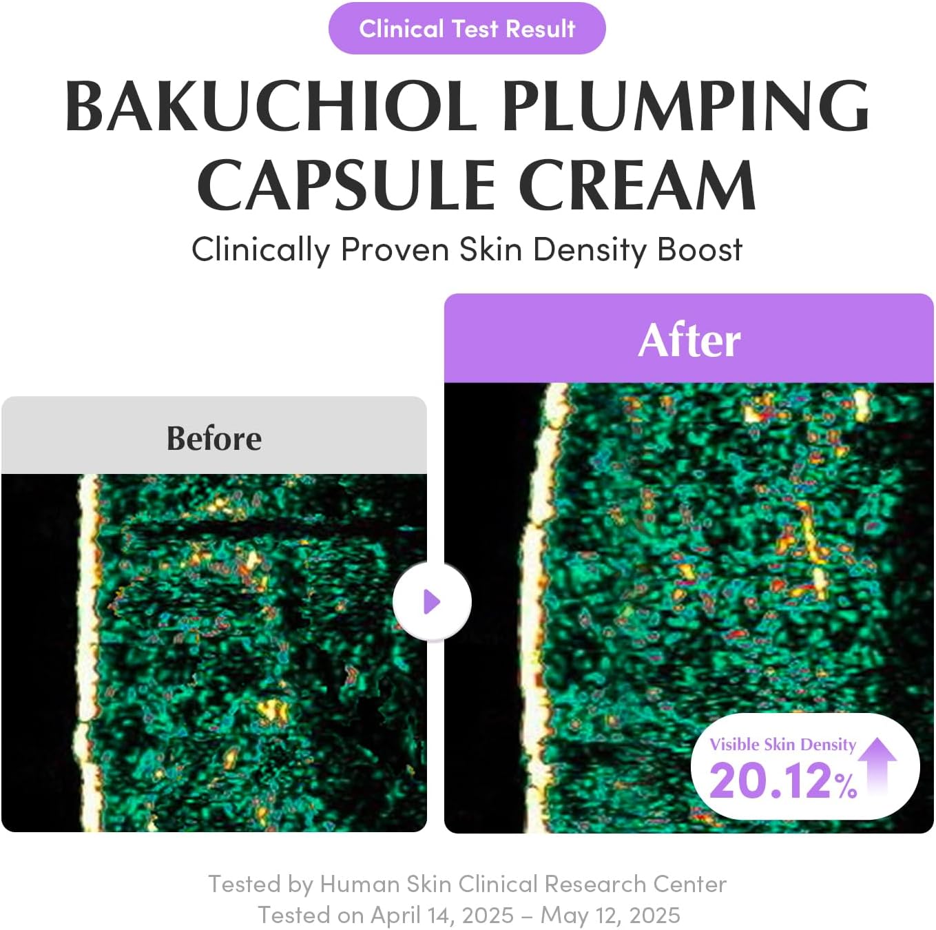 EQQUALBERRY Bakuchiol Plumping Capsule Cream 50ml Hydrating Moisturiser with Bakuchiol Collagen Complex Ceramide Support Peptide BlendDaily Skin Comfort Texture