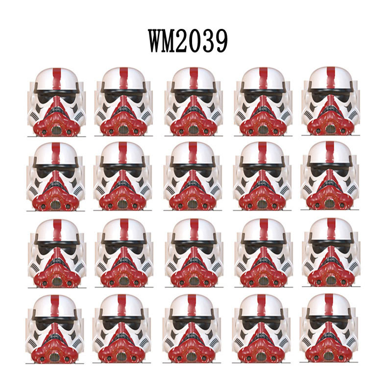 (Style A) Building Blocks Death Trooper Mandalorian Brick Figure Storm Trooper Flame Trooper Mini Assembly Toys