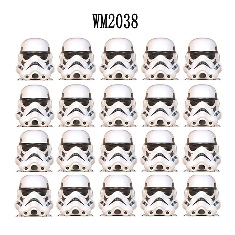 (Style A) Building Blocks Death Trooper Mandalorian Brick Figure Storm Trooper Flame Trooper Mini Assembly Toys