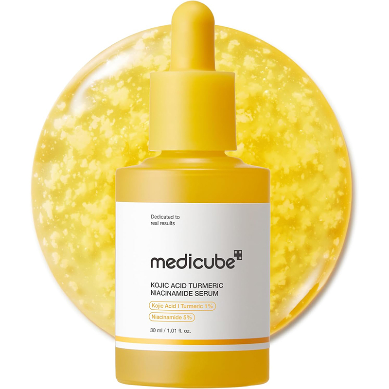 medicube Kojic Acid Turmeric Clarifying Balancing Capsule Serum Troubled Skin Soothing Brightening Face Serum Niacinamide Glow Capsules Hydration Barrier 30ml