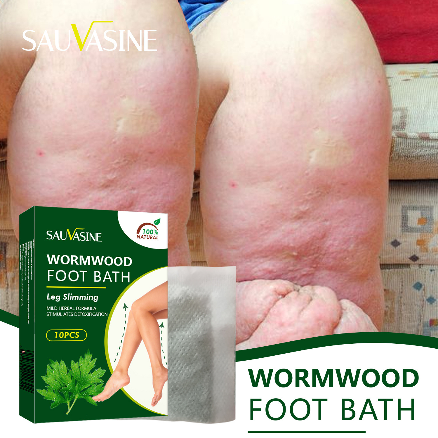 Wormwood Foot Soak Bag Herbal Foot Care Relaxation Body Wellness Daily Home Spa Treatment For Tired Feet And Moisture Balance
