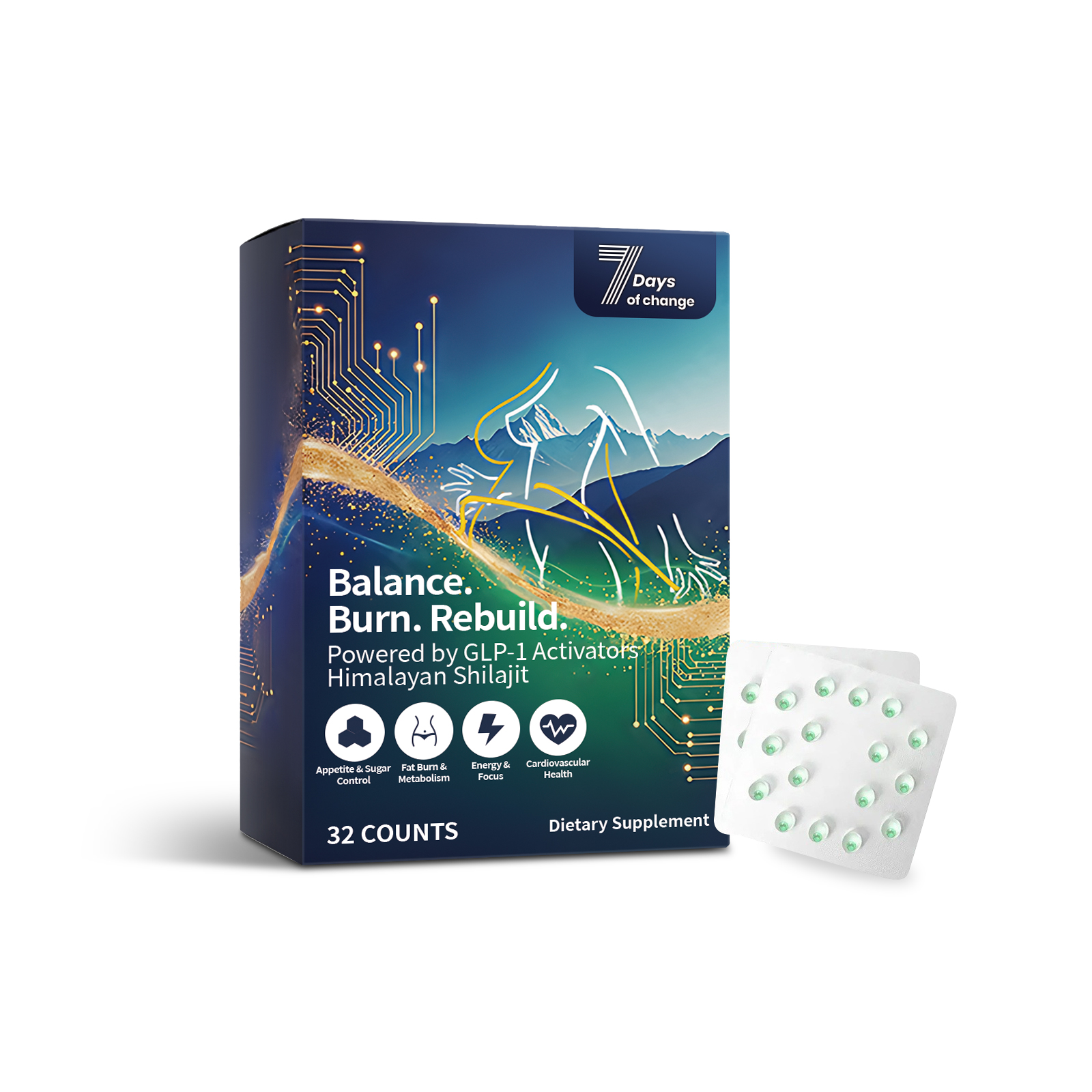 Body Care Shaping Capsules Mild Natural Ingredients Nurture Refine Boost Body Contours Daily Oral Nutritional Supplement