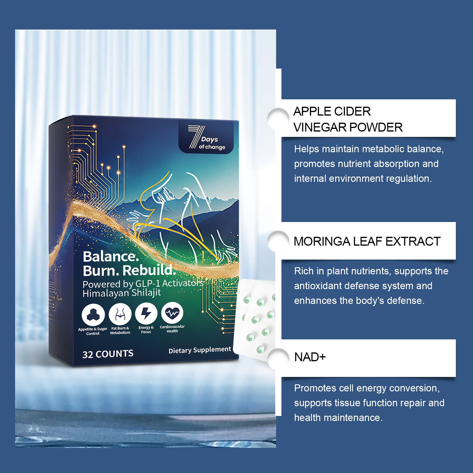 Body Care Shaping Capsules Mild Natural Ingredients Nurture Refine Boost Body Contours Daily Oral Nutritional Supplement