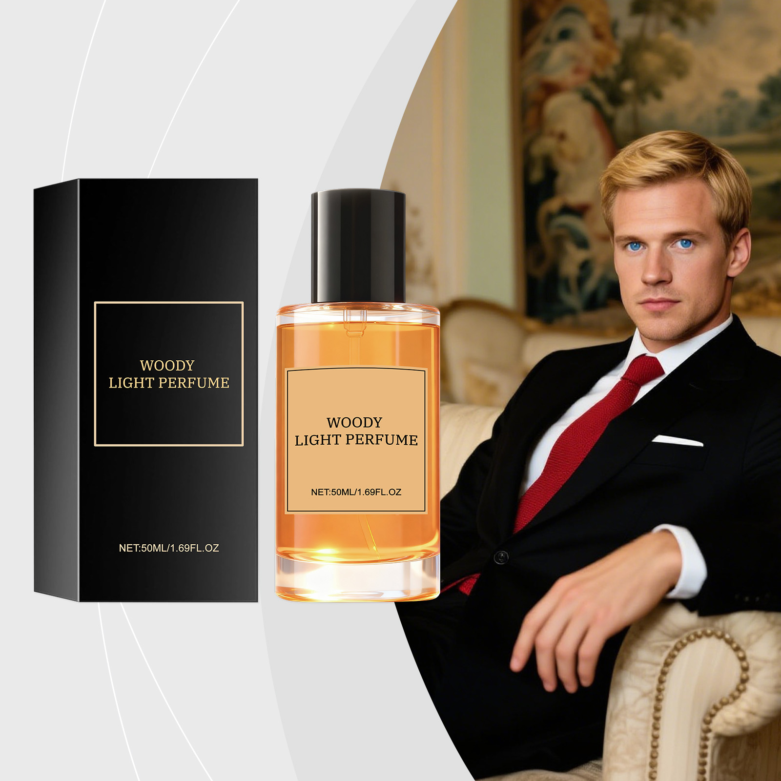 Elegant Cedar Wood Perfume Fresh Mild Delicate Layered Scent Long Lasting Portable Daily Wear Usage
