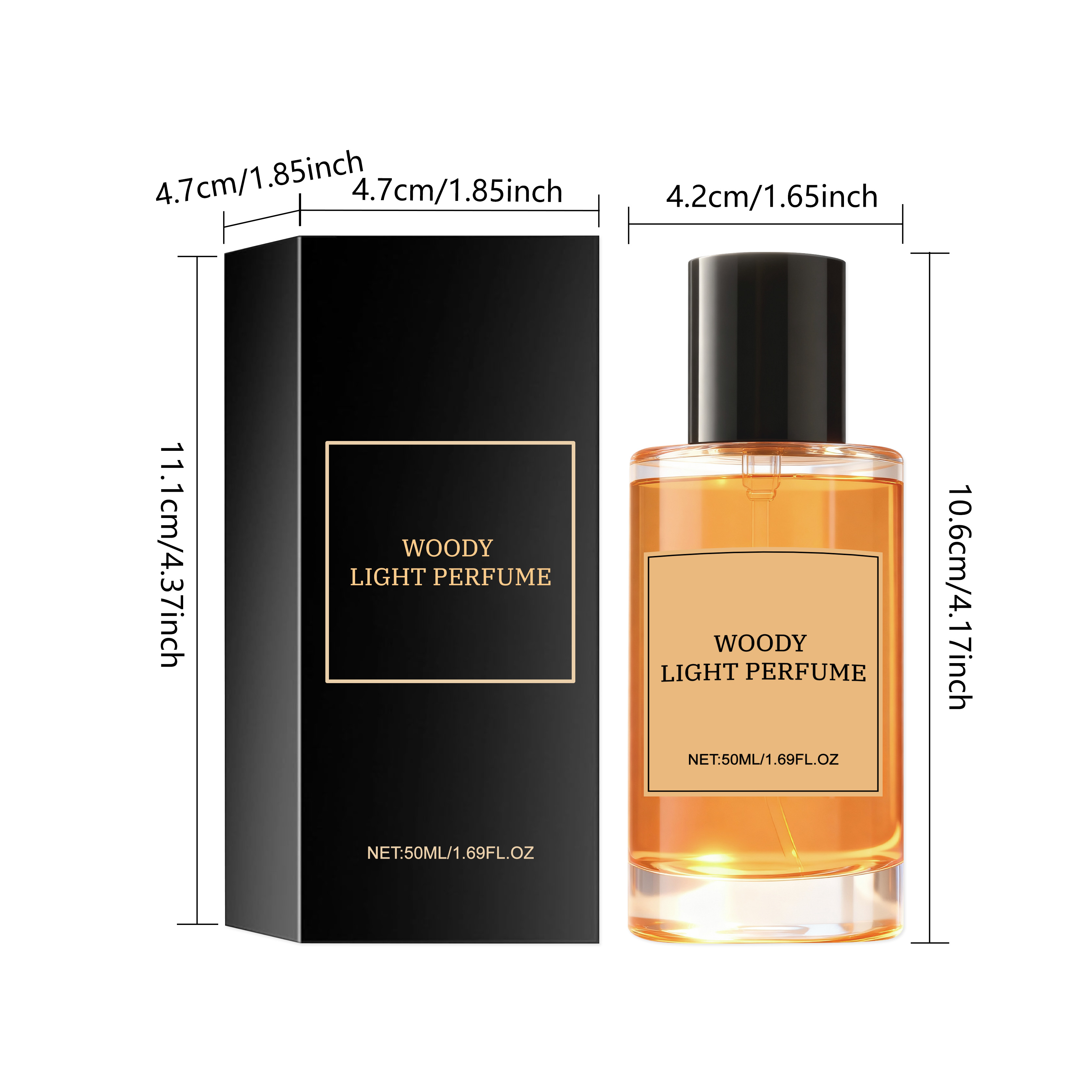 Elegant Cedar Wood Perfume Fresh Mild Delicate Layered Scent Long Lasting Portable Daily Wear Usage