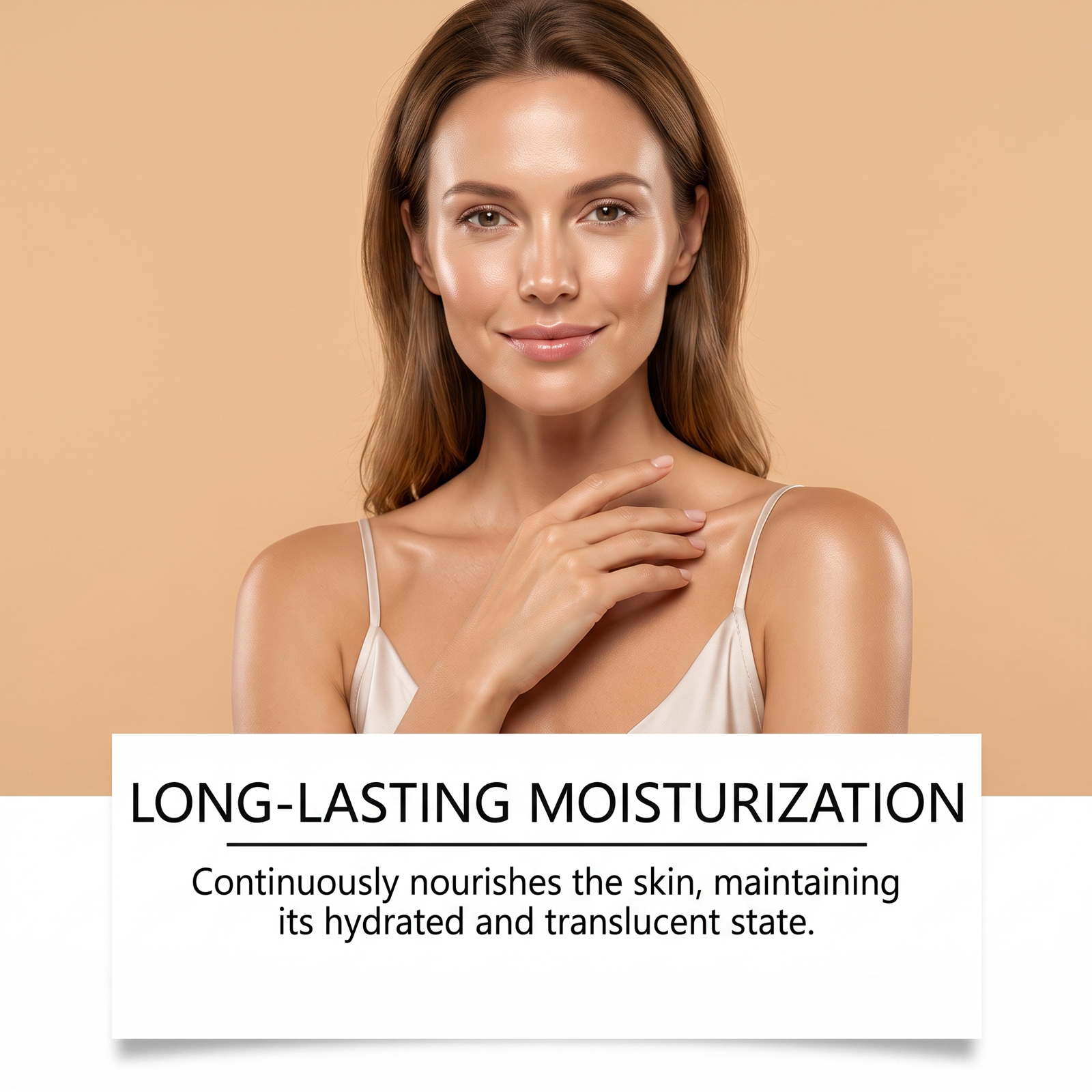 Brightening Moisturizing Essential Oil Glossy Nourishing Hydrating Repair Soft Gentle Translucent Calming Face Neck Skin Daily Care
