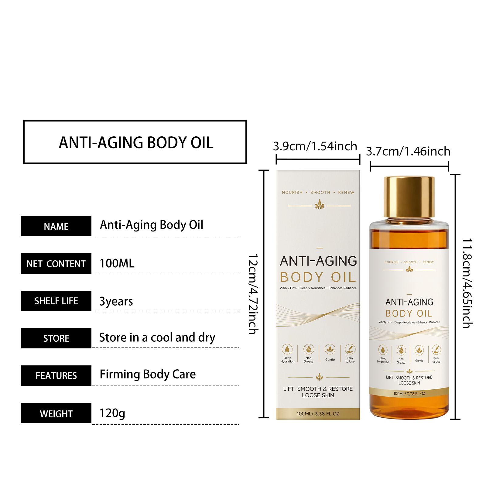 Brightening Moisturizing Essential Oil Glossy Nourishing Hydrating Repair Soft Gentle Translucent Calming Face Neck Skin Daily Care