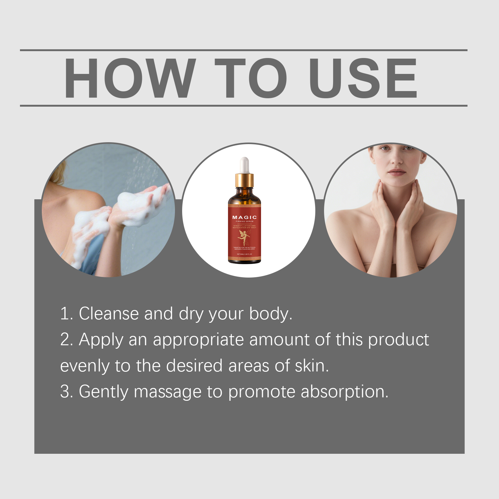 Rose Care Essence Liquid Plant Extract Protection Mild Moisturizing Smooth Hydrating Elastic Reduce Lines Whole Body Skin Care