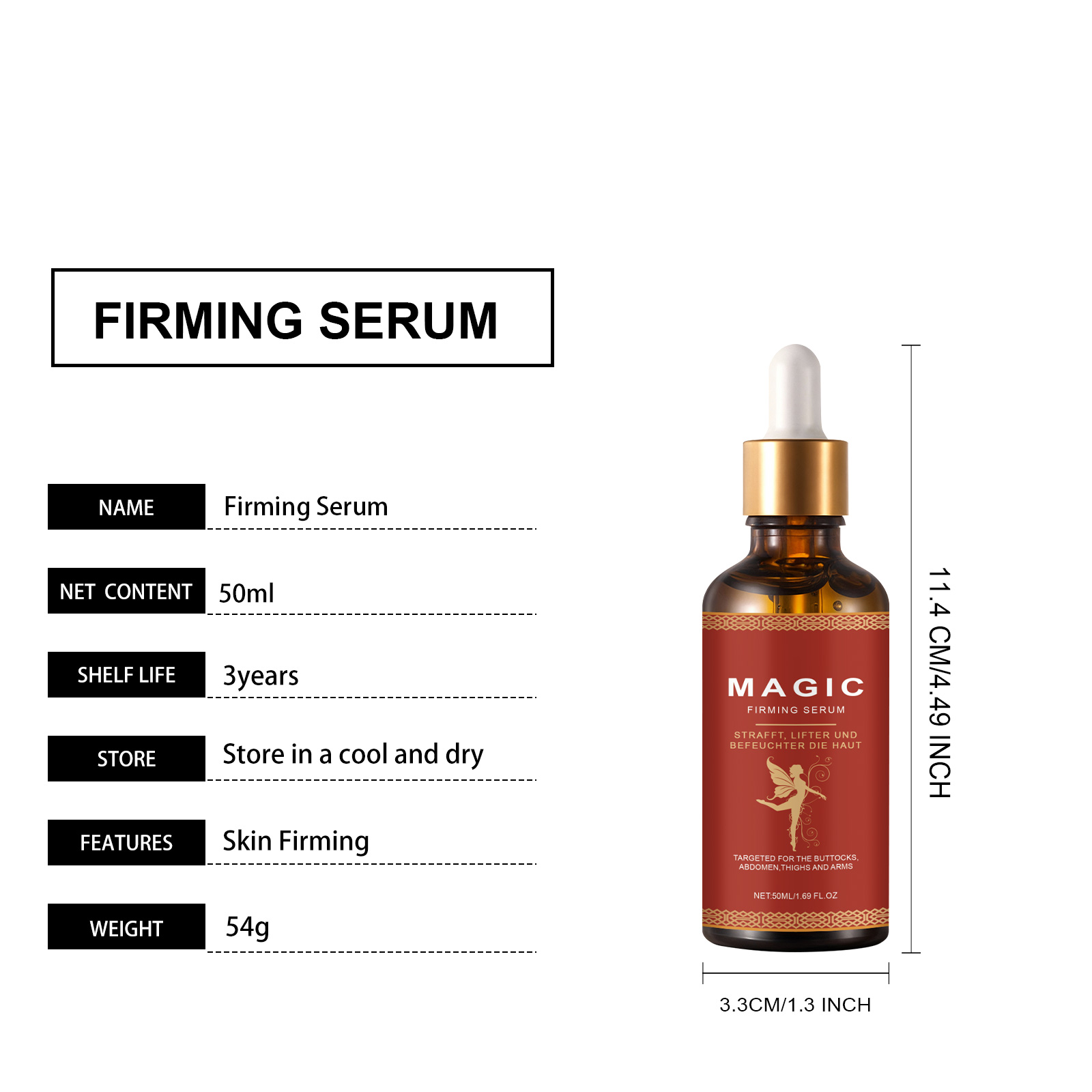 Rose Care Essence Liquid Plant Extract Protection Mild Moisturizing Smooth Hydrating Elastic Reduce Lines Whole Body Skin Care