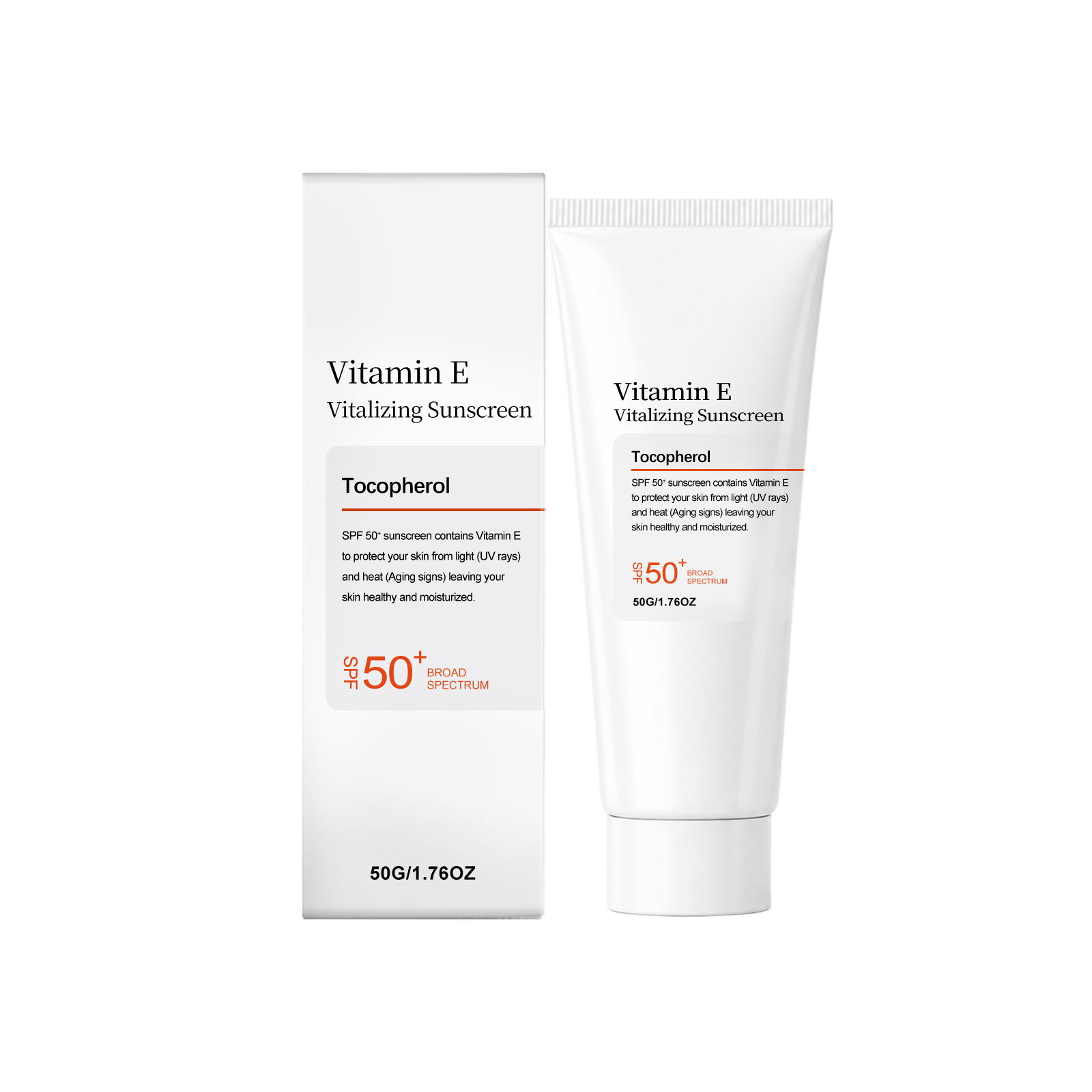 Refreshing Protection Cream Soft Light Cozy Care Facial Skin Daily Commute Outdoor Activity Convenient Safeguard