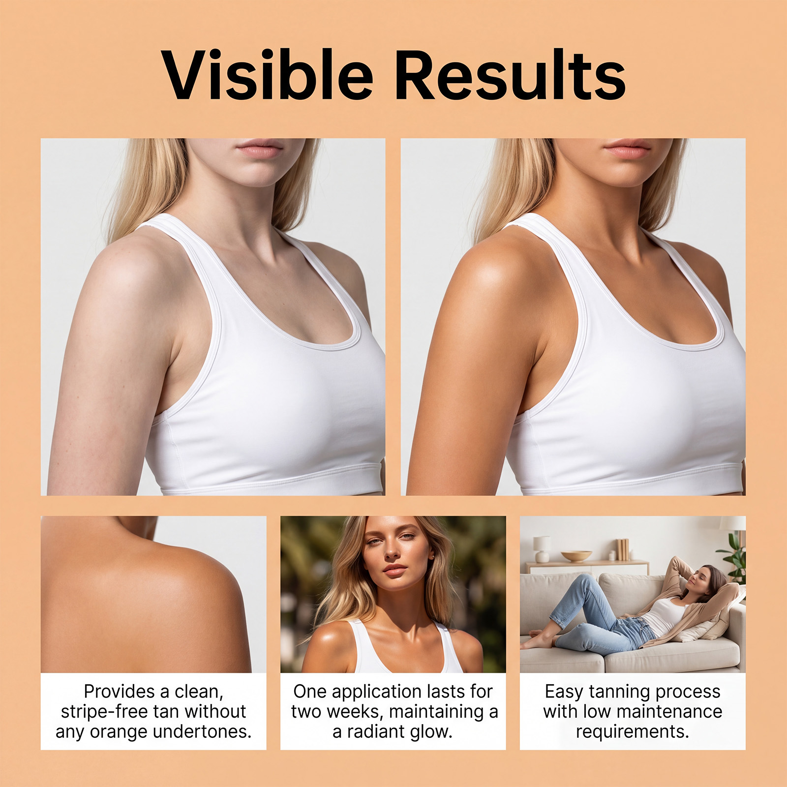 Tanning Care Patches Summer Sunfree Glossy Bronze Lightweight Breathable Snug Body Skin Treatment Sticker