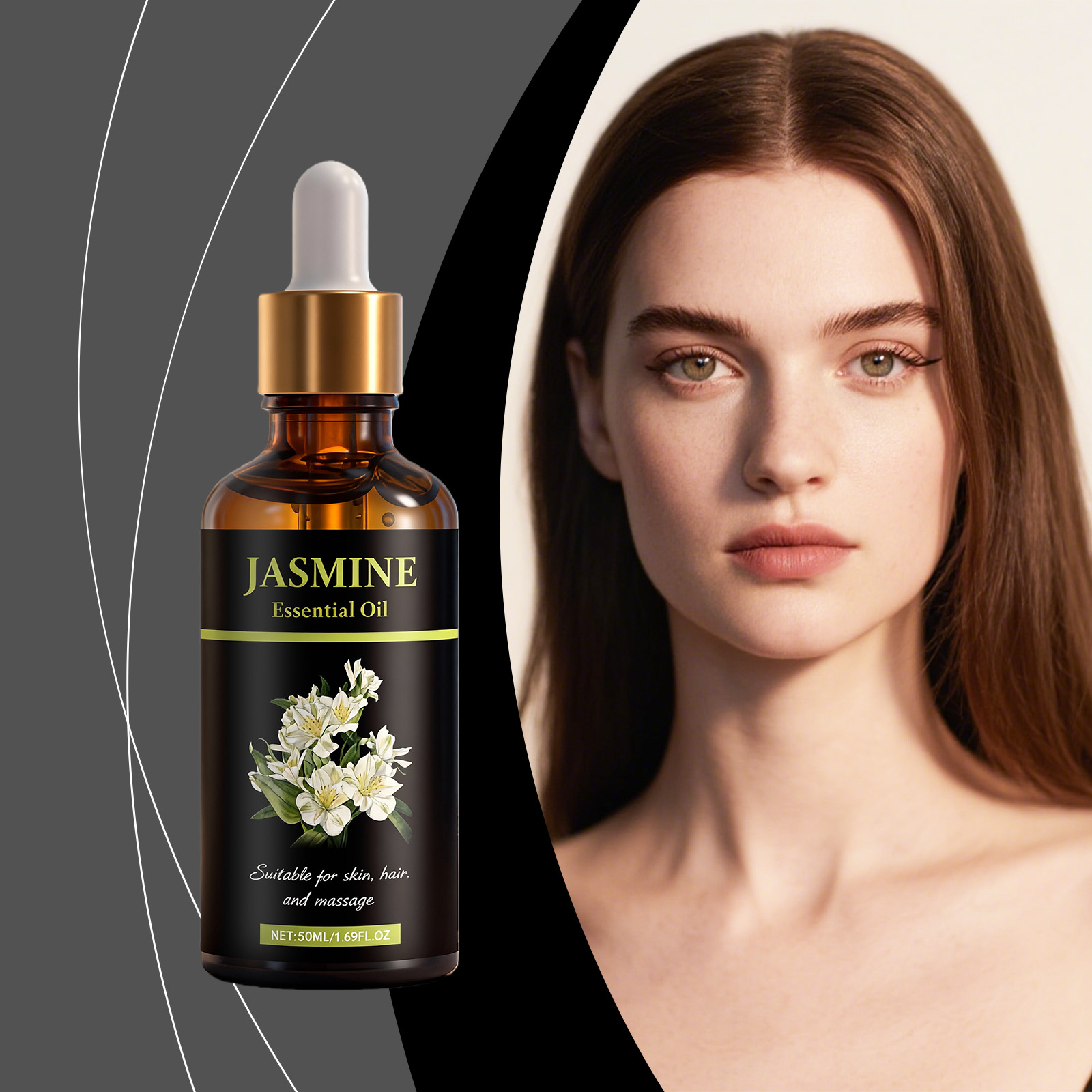 Moisturizing Essence Liquid Soft Smooth Glossy Delicate Facial Skin Refreshing Texture Quick Absorb Skincare Essence