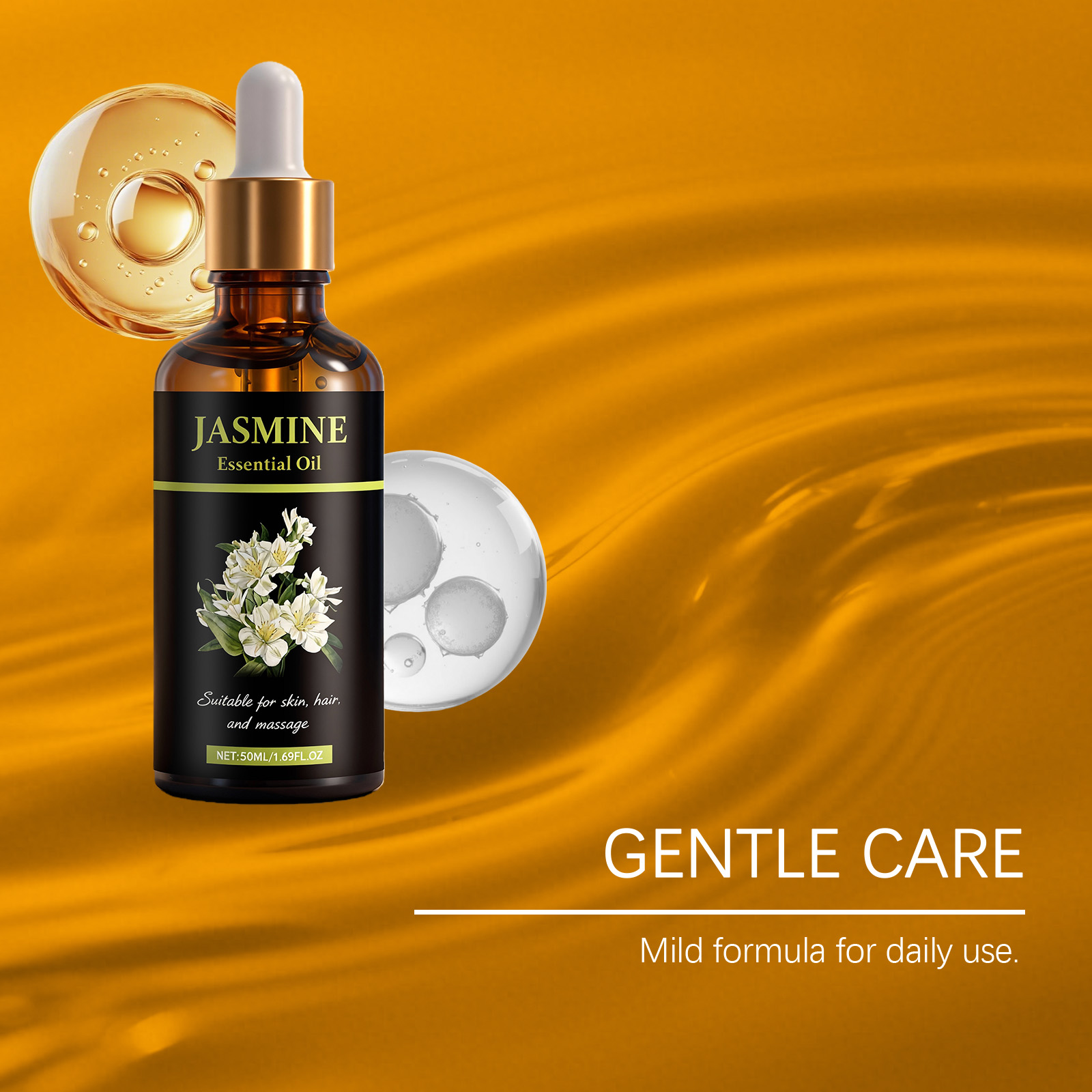 Moisturizing Essence Liquid Soft Smooth Glossy Delicate Facial Skin Refreshing Texture Quick Absorb Skincare Essence