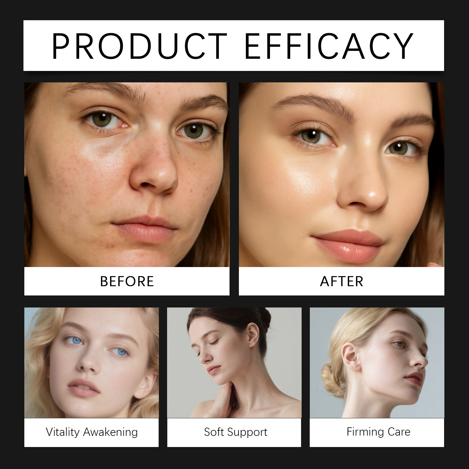 Moisturizing Essence Liquid Soft Smooth Glossy Delicate Facial Skin Refreshing Texture Quick Absorb Skincare Essence