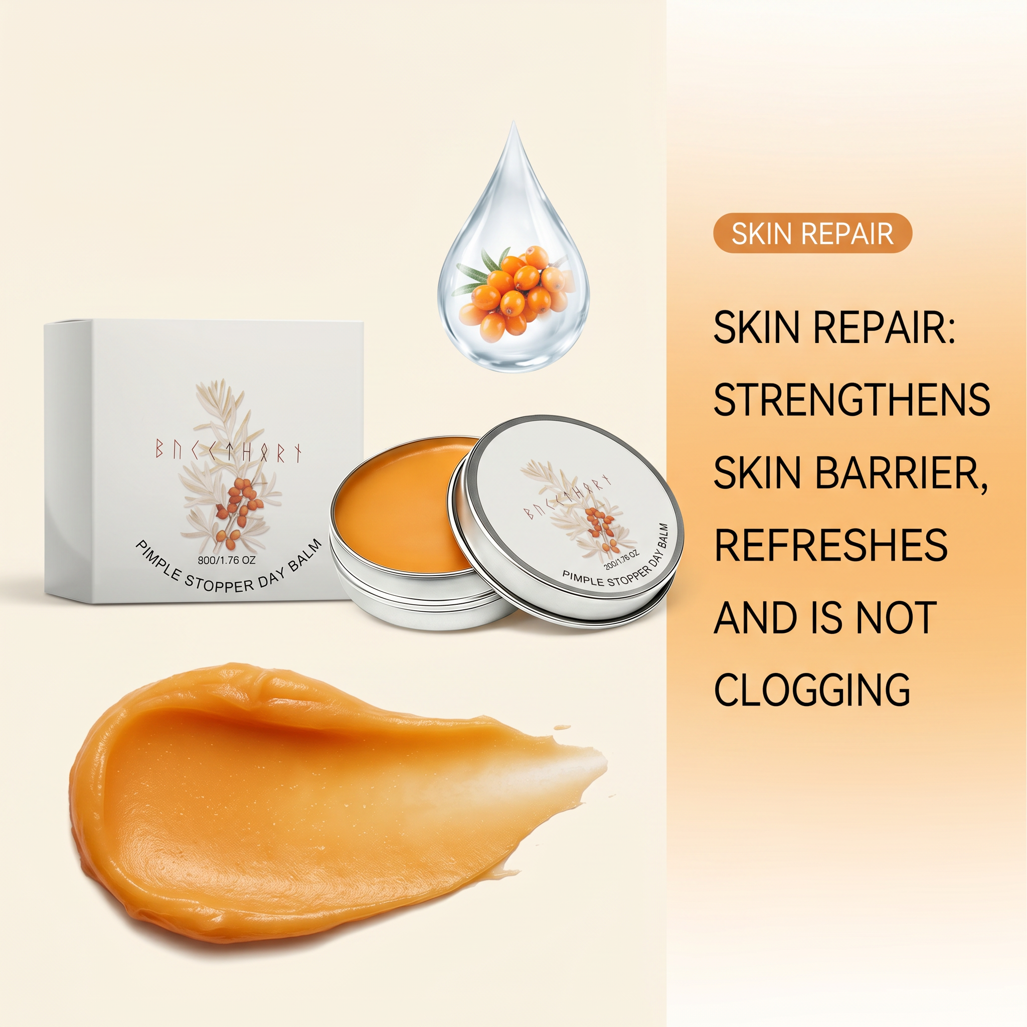 Daily Acne-prone Skin Moisturizing Ointment Mild Ingredients Refreshing Hydrating Easy Smearing Facial Skin Daily Care Nourishing Cream