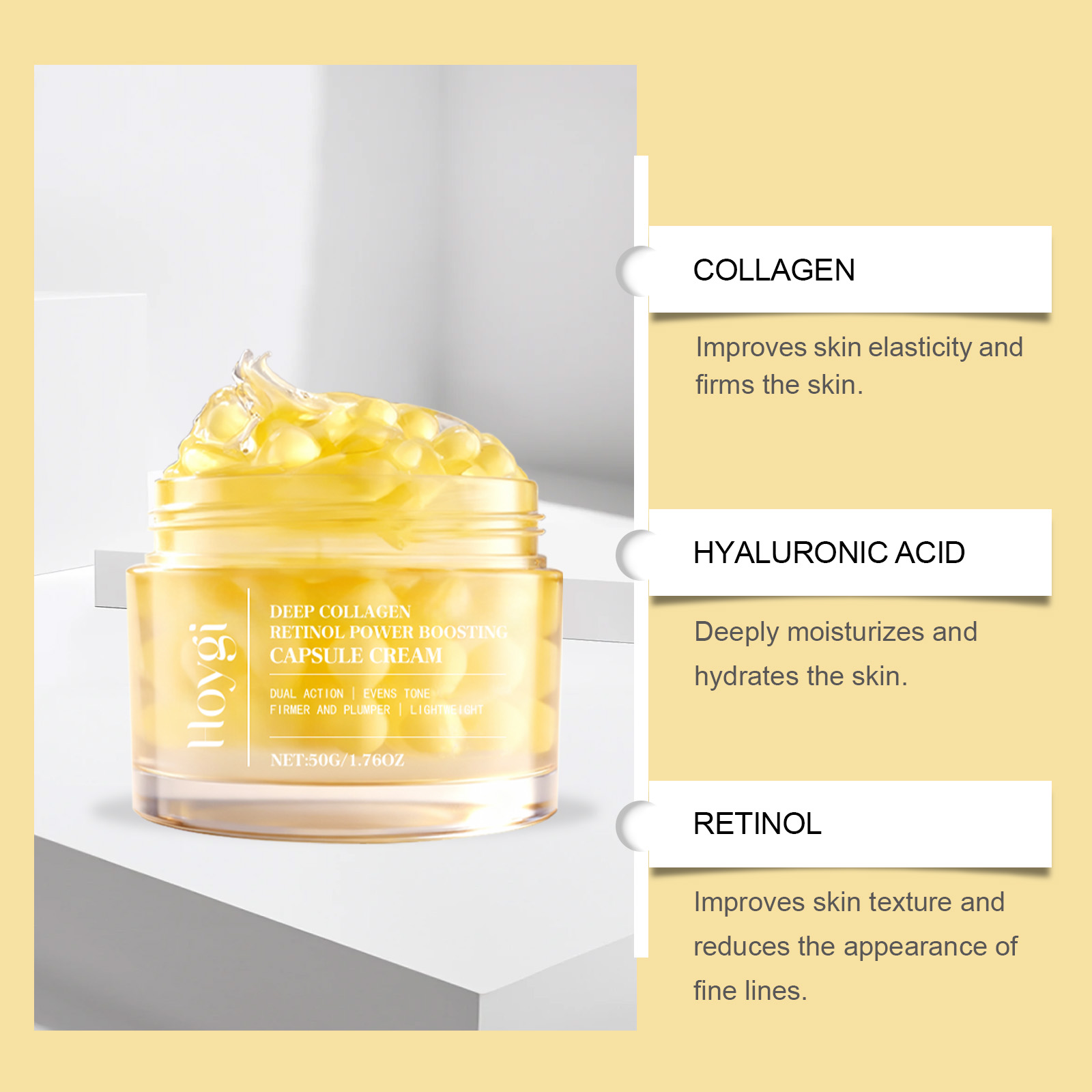 Collagen Care Cream Mildly Nourishes Moisturizes Protects Soft Delicate Smooth Hydrating Skin Lotion