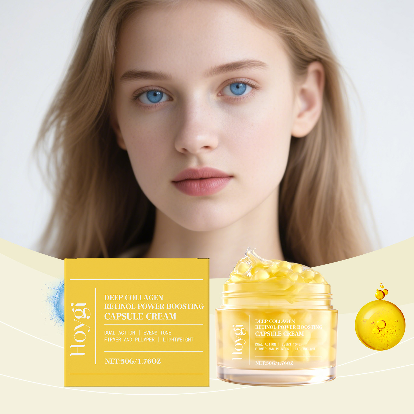 Collagen Care Cream Mildly Nourishes Moisturizes Protects Soft Delicate Smooth Hydrating Skin Lotion