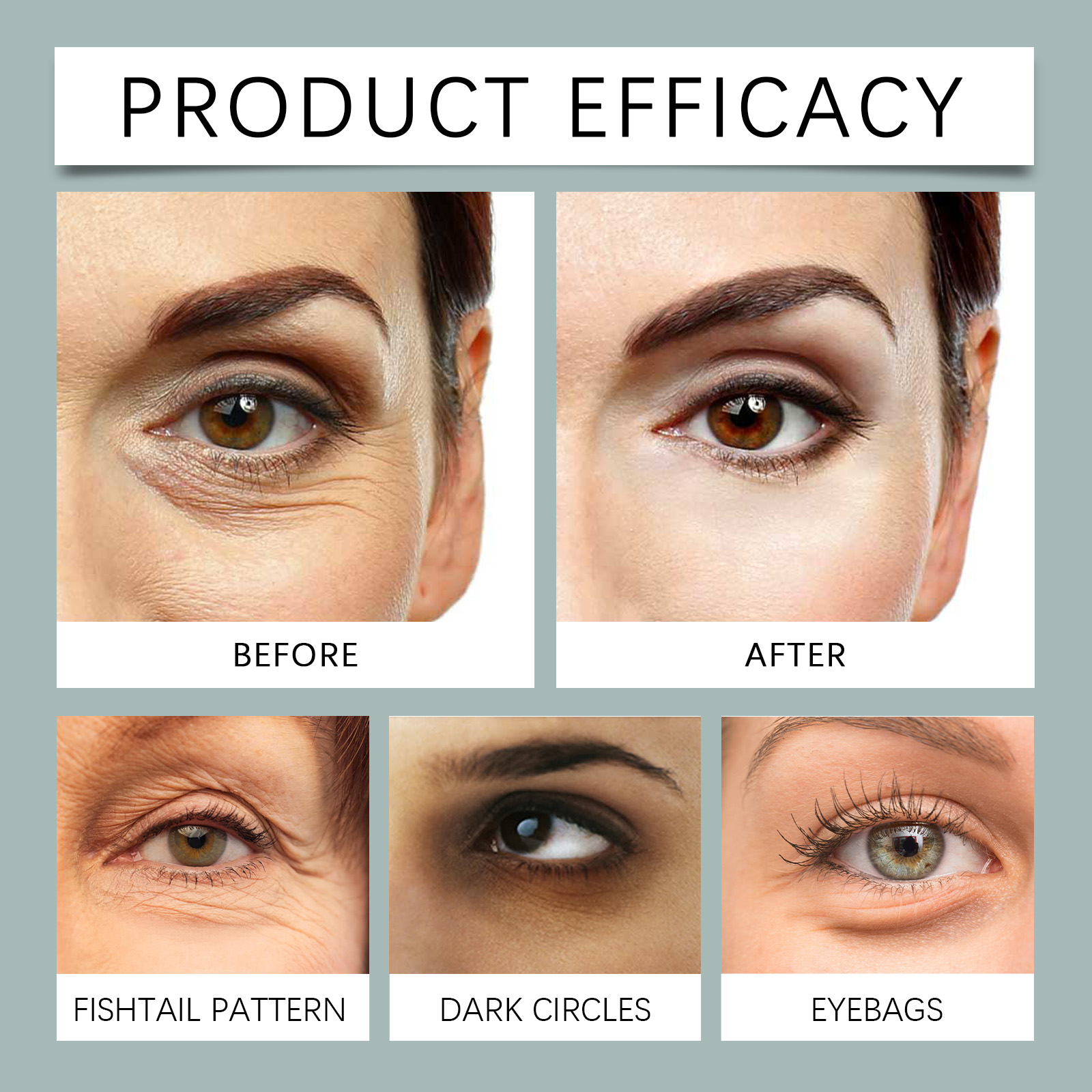 Hyaluronic Acid Eye Mask Brightens Eye Area Moisturizes Hydrates Fades Fine Lines Crow S Feet
