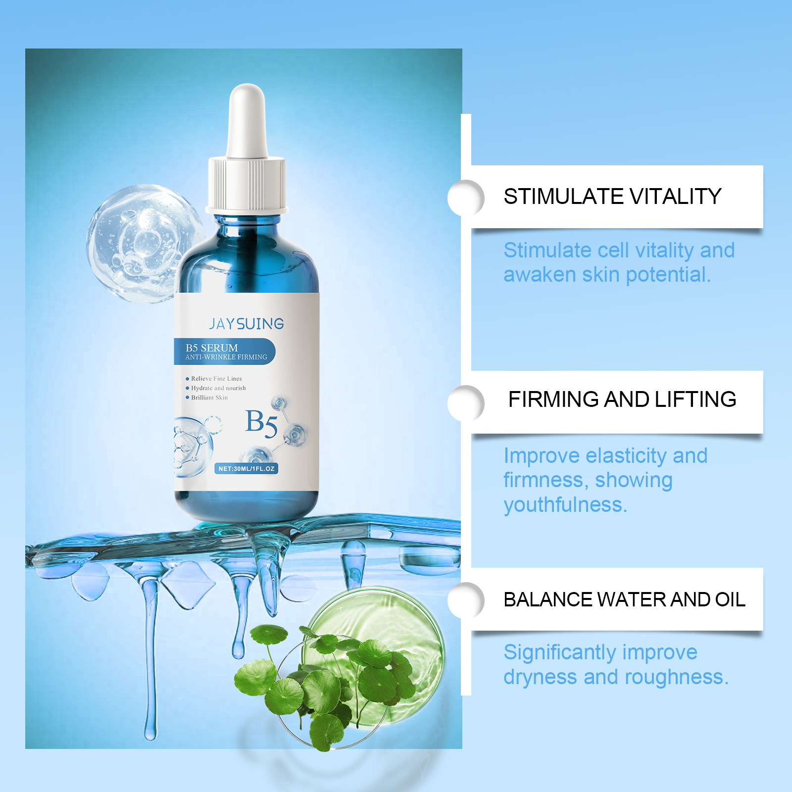 Repair Facial Redness Serum Instant Spider Vein Remove Sensitive Skin Sooth Anti Redness Rosacea Treat Lotion Korean Cosmetics