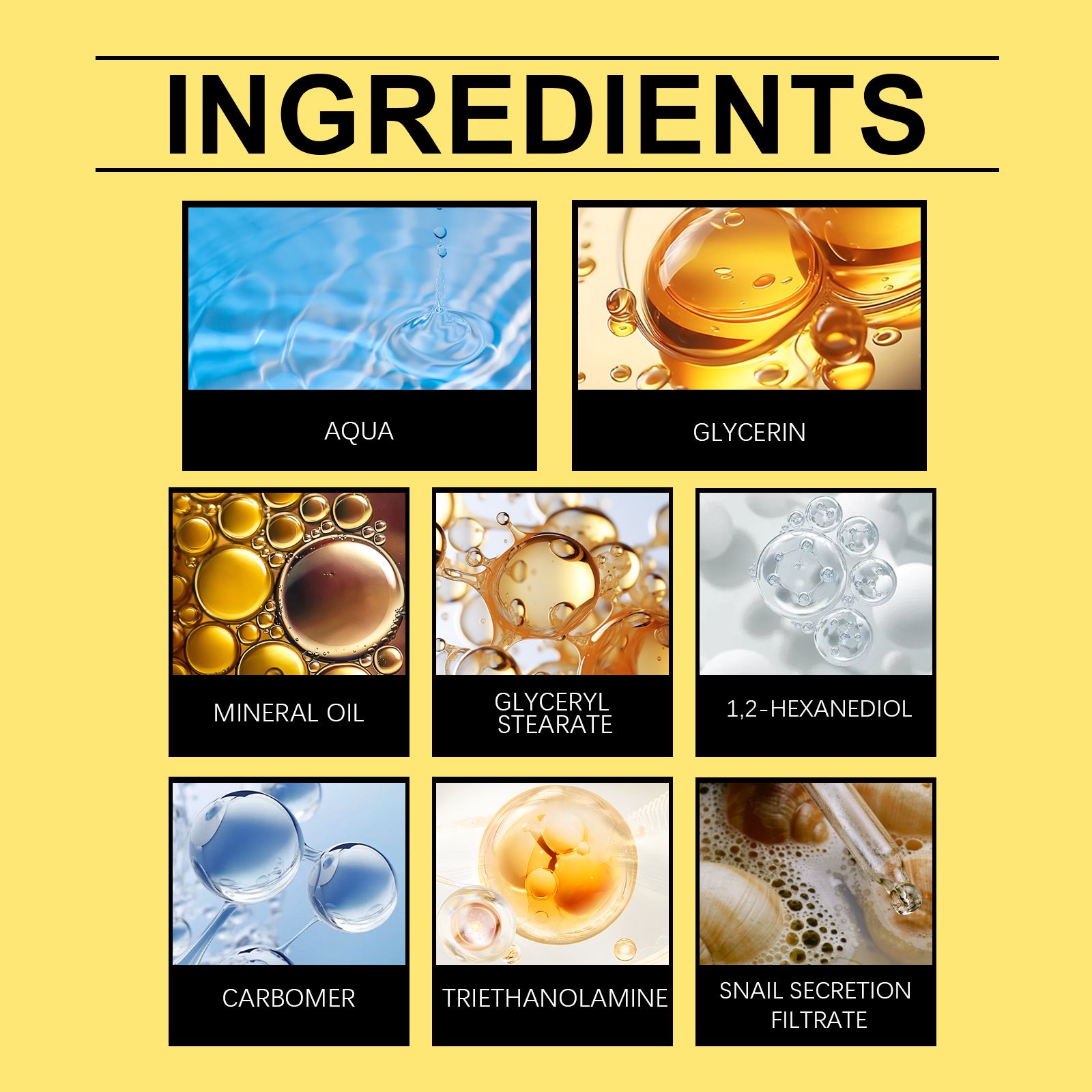 Snail Multi Effect Face Cream Moisturizing Repairing Hydrating For Daily Skin Care