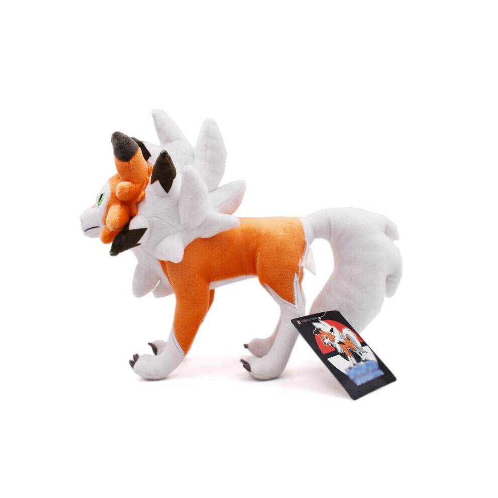 Lycanroc Dusk Form Wolf Plush Toy Stuffed Animal Doll kids Gift