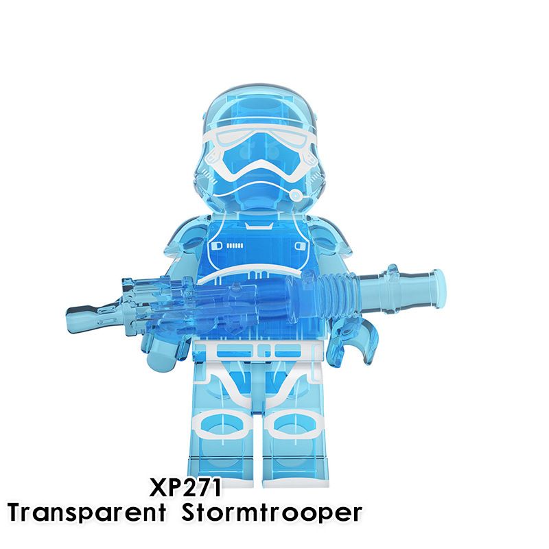 Star Wars Minifigures Fits Lego 8 Pieces Children Assemble Building Blocks Toy Collectibles Movie Characters Action Figures with Weapons Kids Fans Boys Teens Toy as DIY Christmas Advent Calendar Supplies