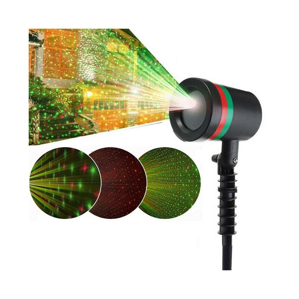 Christmas Projector Lights Laser LED Projection Lamp LED Garden Lawn Light IP65 Waterproof for Outdoor Party Halloween Xmas Birthday New Year