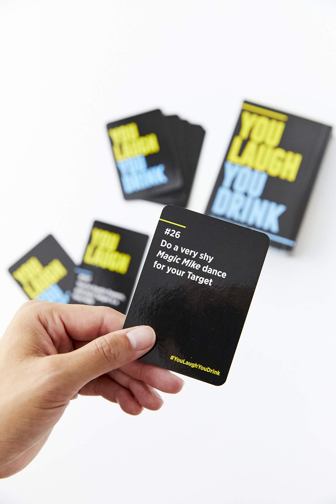 Card Games You Laugh You Drink The Drinking Game for People Who Can Not Keep a Straight Face Party Board Game for Family Game Night Great Birthday Gift for Friends Adults