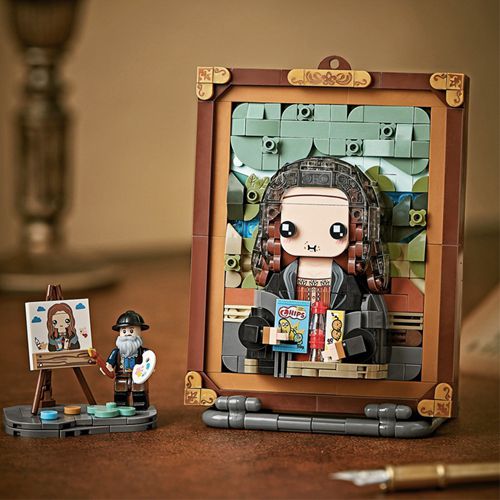 Cute Painting Home Decor Building Blocks Girls Photo Frame Toys for Children Gift
