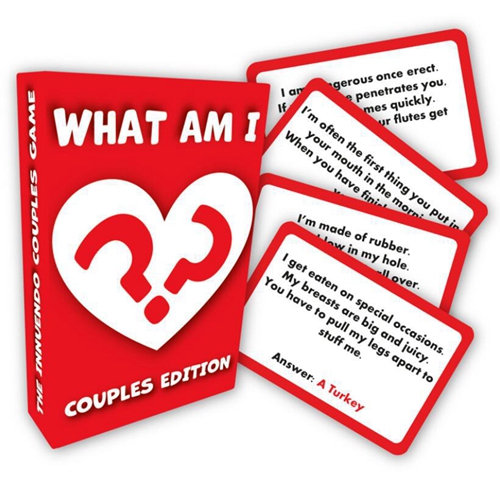 What Am I Couple Edtion Night Games Card Game Puzzle Riddle Game