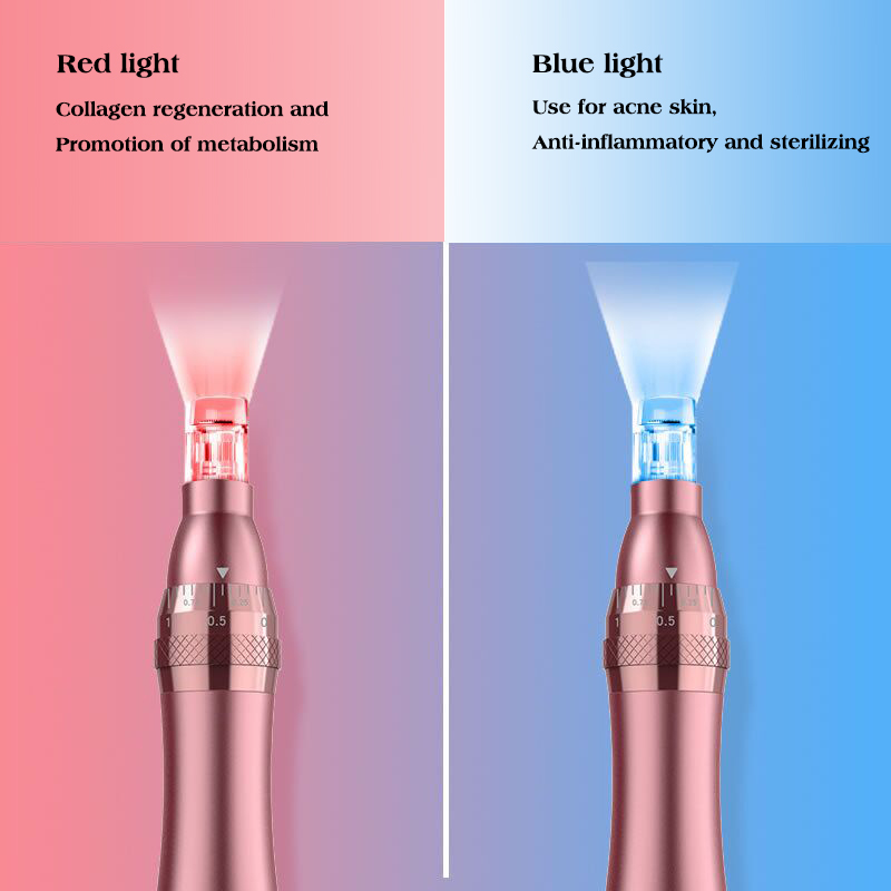 Dr Pen Ultima Dermapen Wireless Electric Micro Needling Mesotherapy Auto Derma System Red Blue LED Photon Therapy Acne Removal Skin Care Beauty Tool