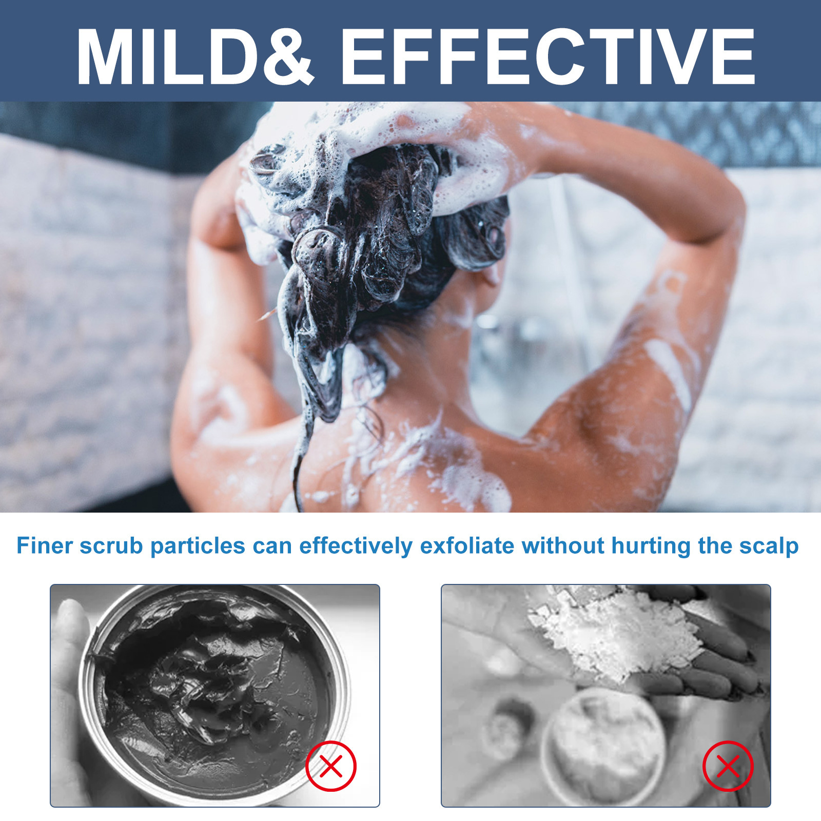 Scalp Exfoliating Scrubs Hair Scratcher Scalp Oil Nutritional Effectively Repairs Damaged Dry Hair Restore Smoothness Promote Scalp Cleanse Treatment