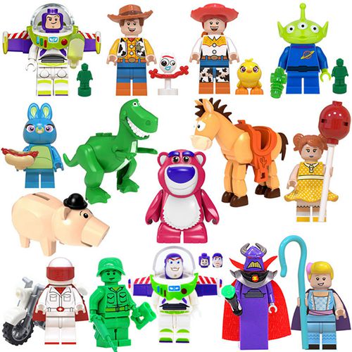 Toy Story 15pcs/set Mini figure Building Blocks Kids Toys