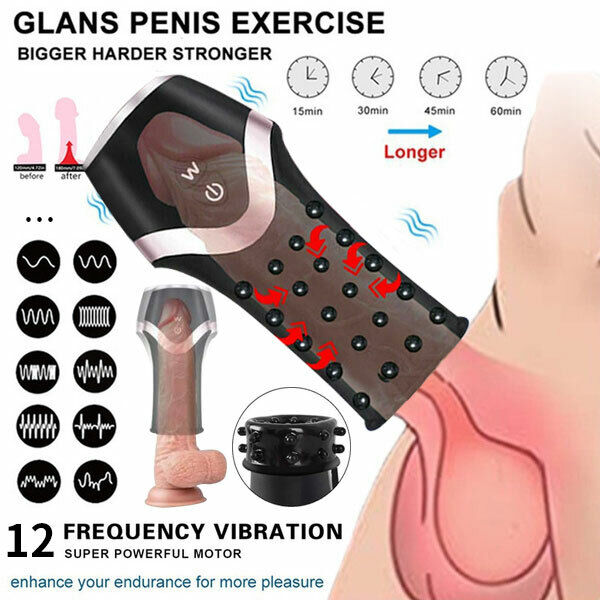Pocket Pussy Automatic Handsfree Male Masturbator Cup Stroker Vibrator Massager Sex Toy for Men