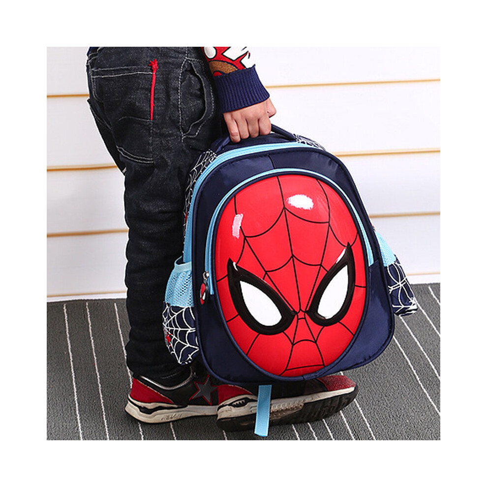 (Black) Spiderman Backpack Kids Boys Girl School Rucksack Shoulder Bag