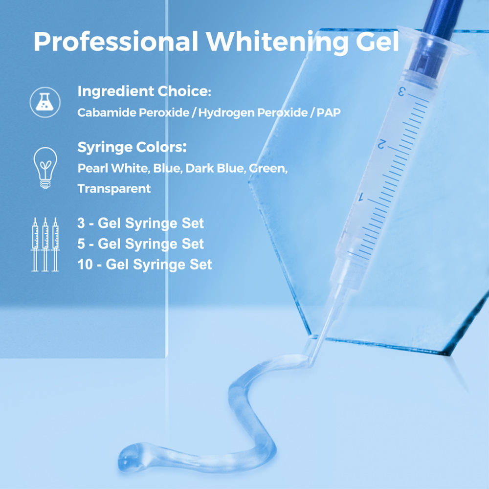 Teeth Whitening Kit Pap Teeth Whitener for Sensitive Teeth Professional Tooth Whitening Kit Dental Tools with Mouth Tray Teeth Whitening Gels