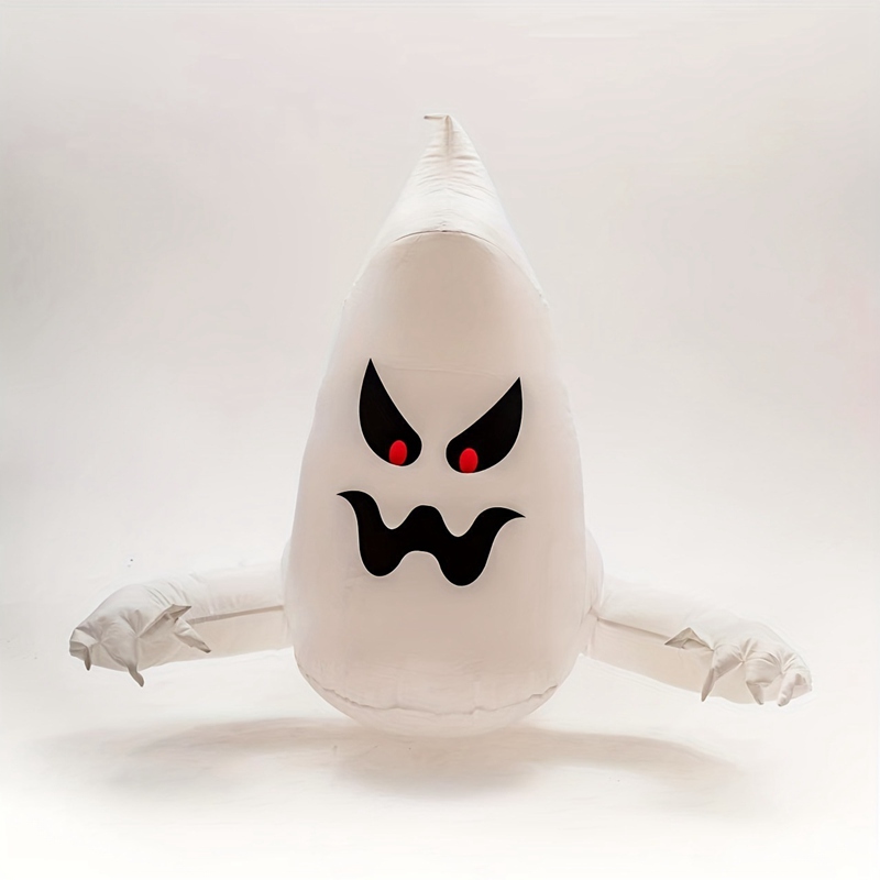 Halloween Inflatable Ghost with LED Light Outdoor Decorations