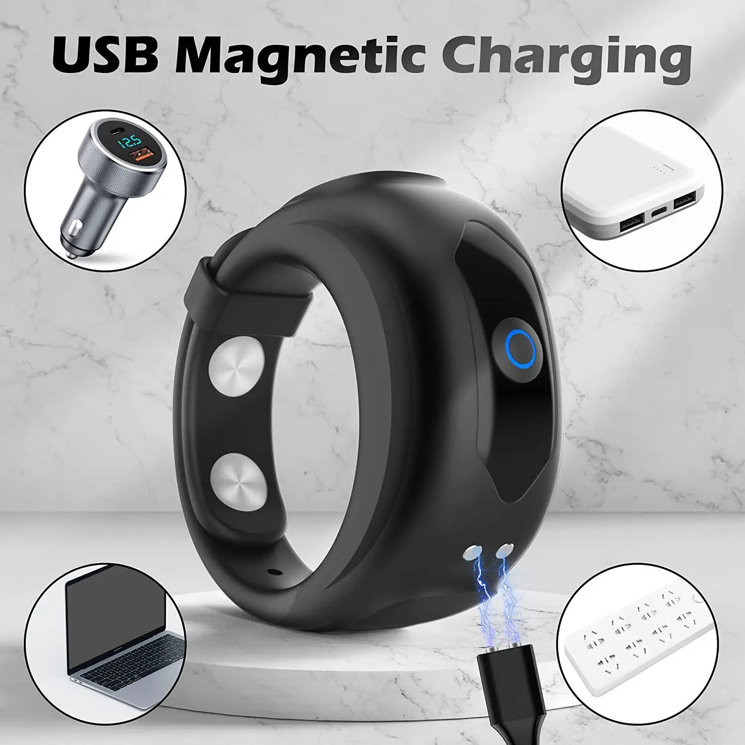 Vibrator Cock Ring Penis Cock Ring on For Man Delay Ejaculation Sex Toys for Men Couple Rings Penisring Toys Masturbators for Adults Age18