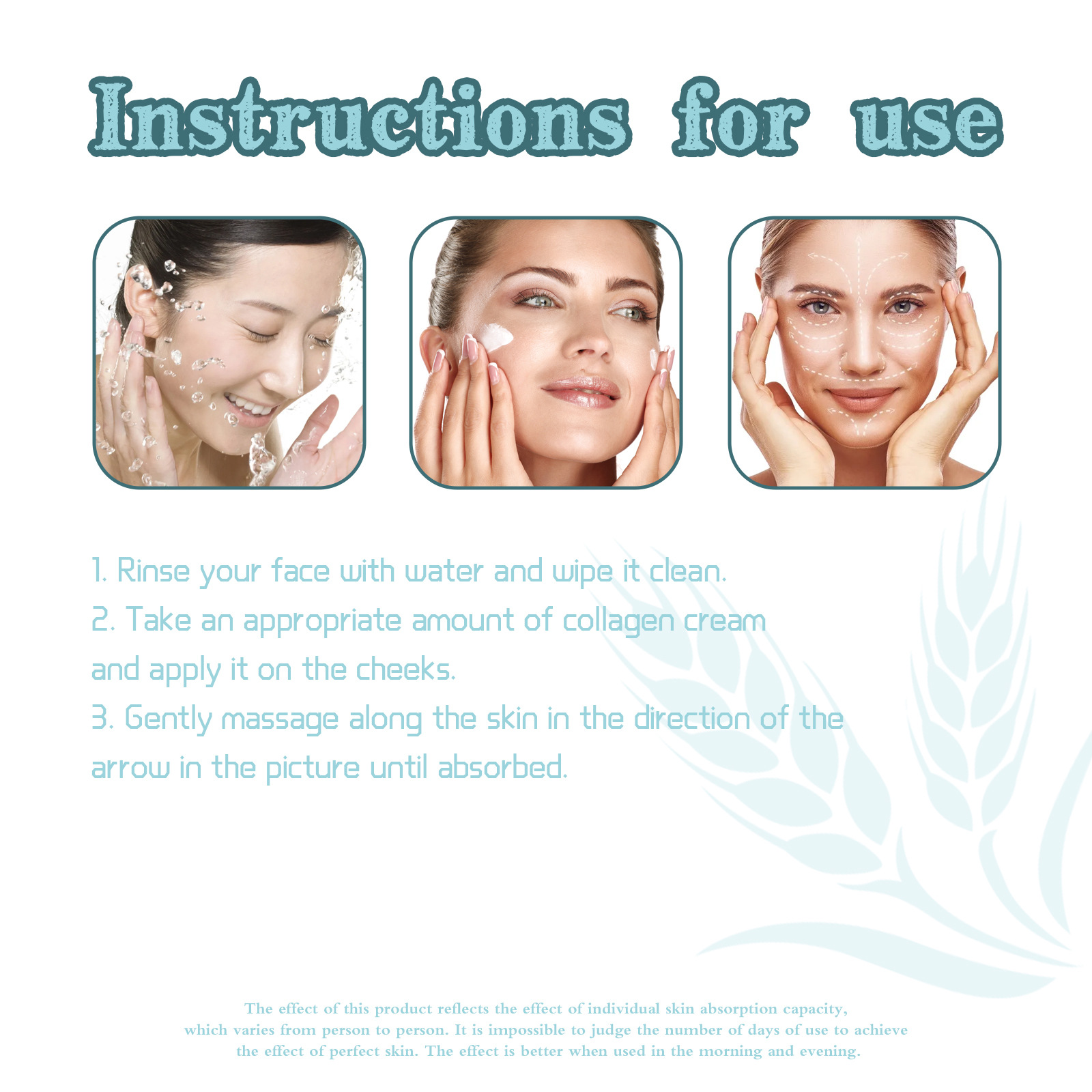 Collagen Face Cream Anti Aging Wrinkle Fine Lines Remover Firming Improve Dullness Nourishing Moisturizing Brightening Whitening Skin Smooth Lotion Cream
