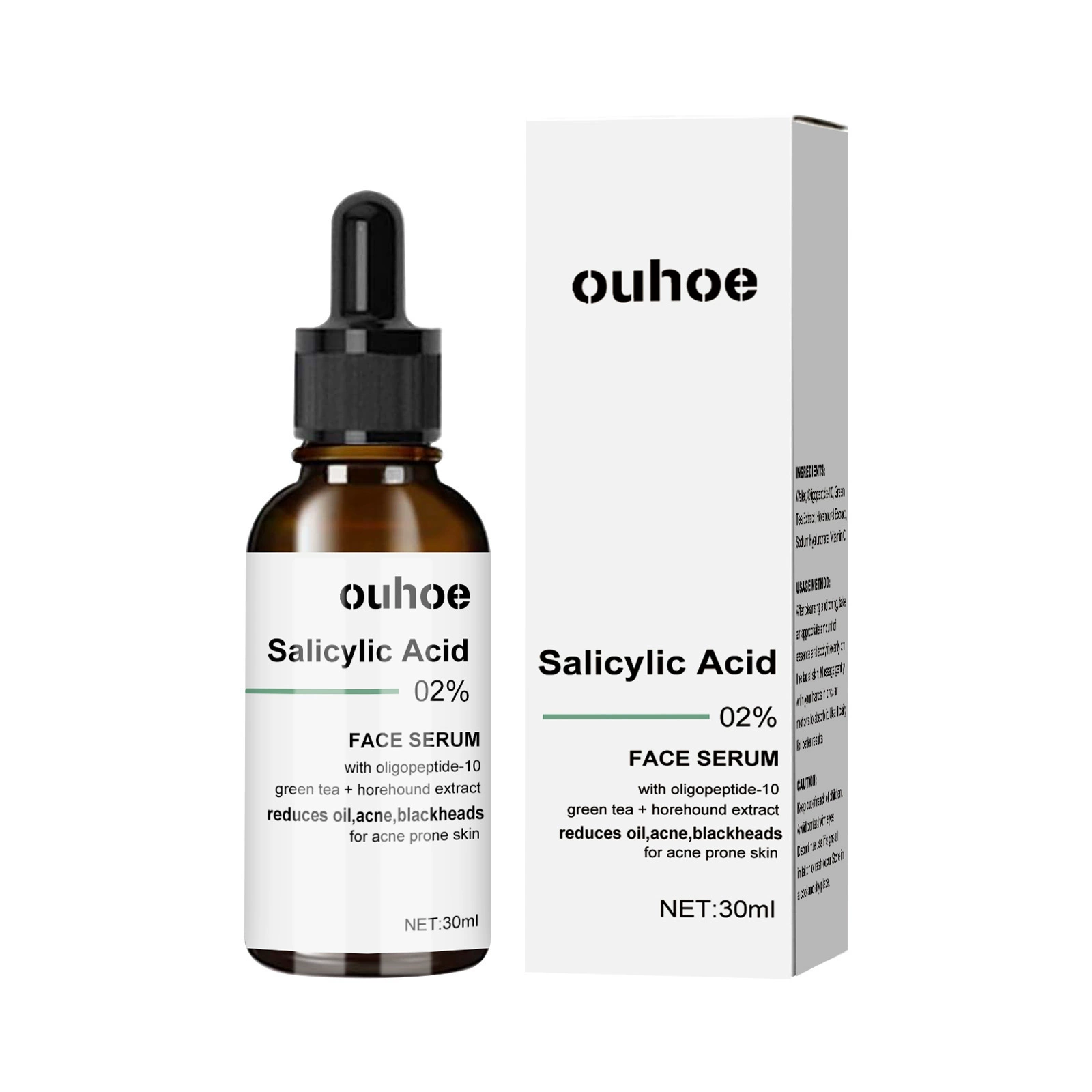 Facial Anti Wrinkle Oil Control Lightening Fine Lines Salicylic Acid Facial Care Essence