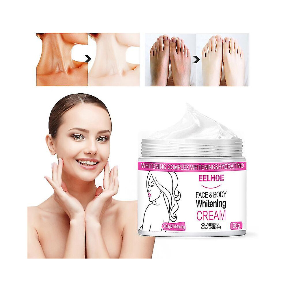 3 Days Dark Skin Permanent Bleaching Cream Whitening Brightening Lightening
