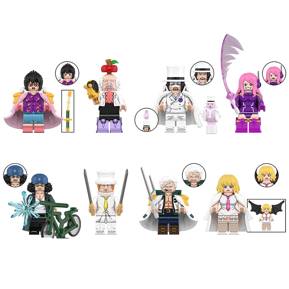 Anime Series Toys Mini Figures Building Blocks Gift for Kid Long Lasting Enjoyment Countless Hours Of Entertainment Collectible