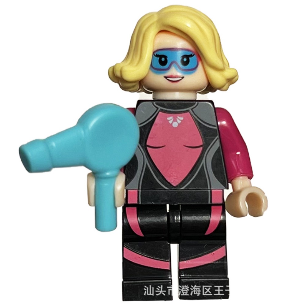 (Style B) Building Blocks Humanoid Dolls Toys Digital Action Figures Assembled Toys Crawler Children Educational Toys Dolls for Girls