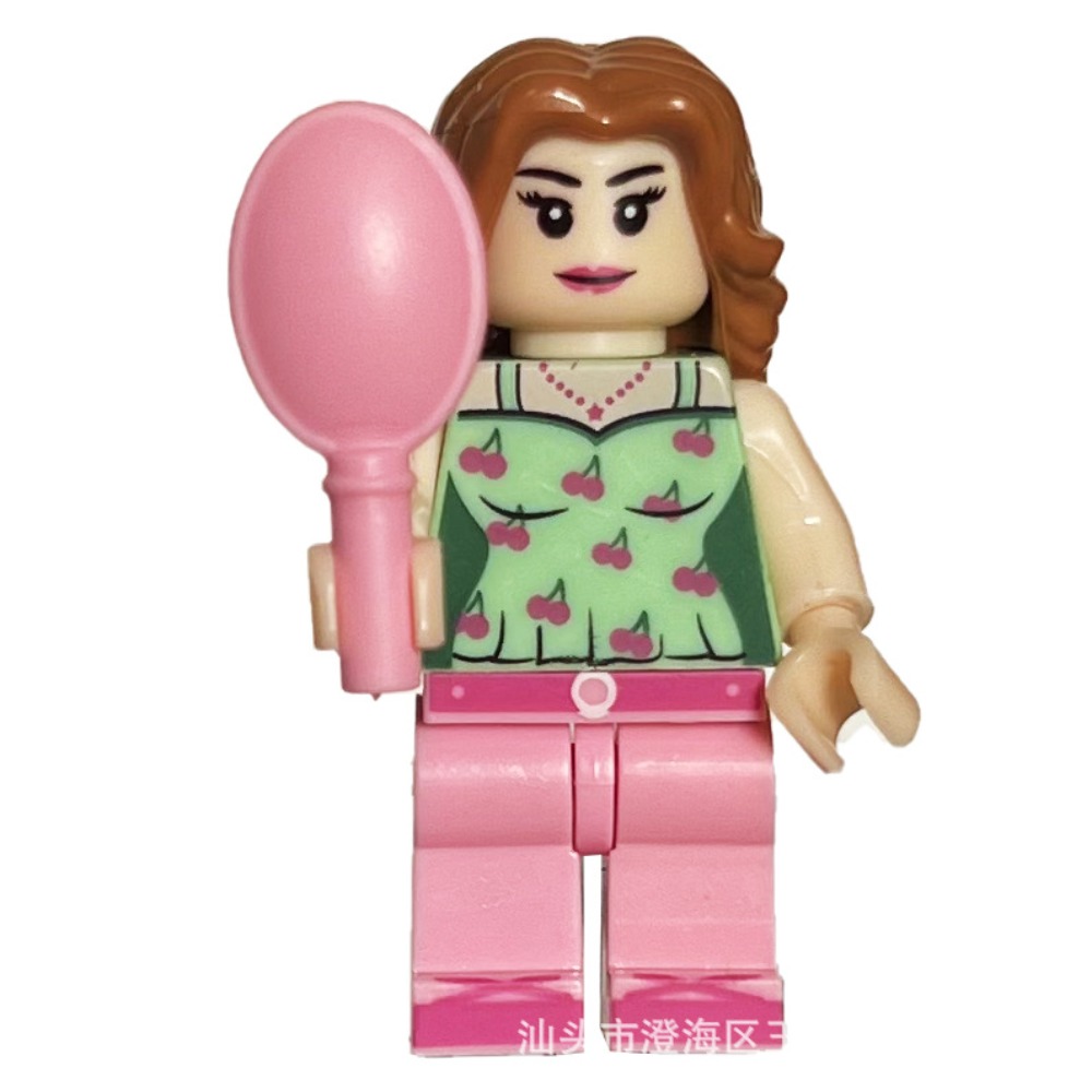 (Style B) Building Blocks Humanoid Dolls Toys Digital Action Figures Assembled Toys Crawler Children Educational Toys Dolls for Girls